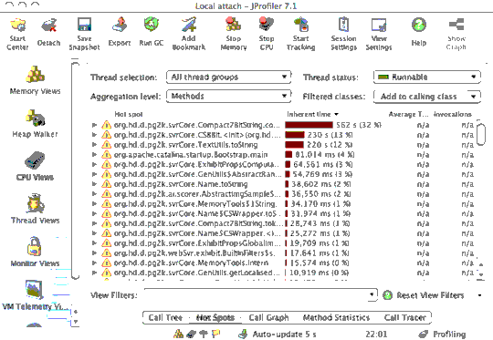 On the JProfiler Java Performance-tuning Tool: Review (2012) - Earth Notes